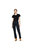 Womens/Ladies Everyday Flex Work Trousers - Black - Black