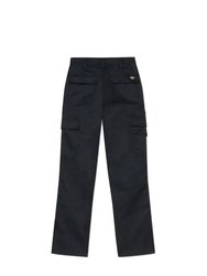 Womens/Ladies Everyday Flex Work Trousers - Black