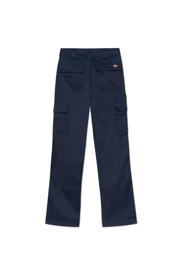 Womens/Ladies Everyday Flex Work Trousers (Navy)