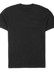 Black Embroidered Logo T-Shirt