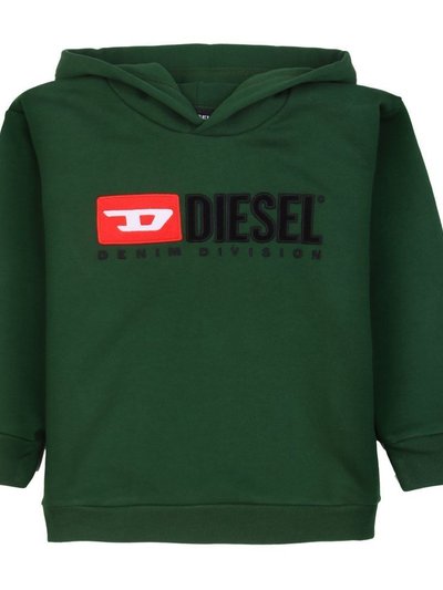 Diesel Green Logo Hooded Sweatshirt product