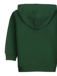 Green Logo Hooded Sweatshirt