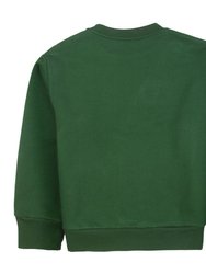 Green Logo Sweater