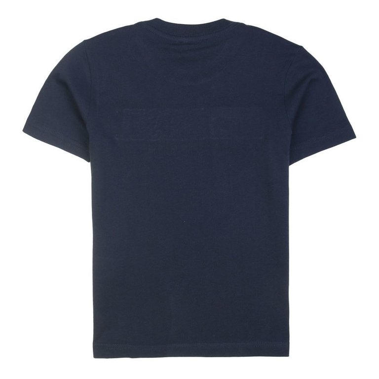 Navy Embroidered Logo T-Shirt