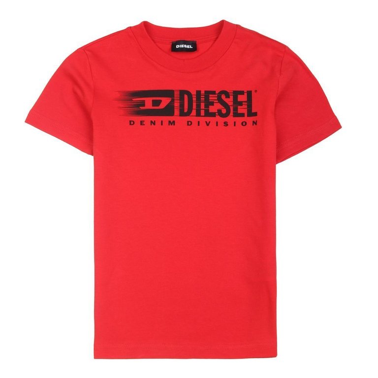 Red Logo Print T-Shirt - Red
