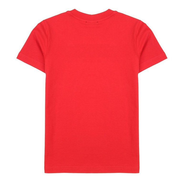 Red Logo Print T-Shirt