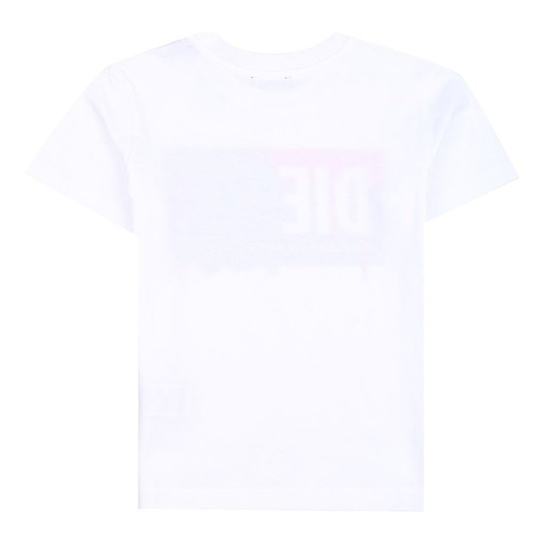 White Drip Logo T-Shirt