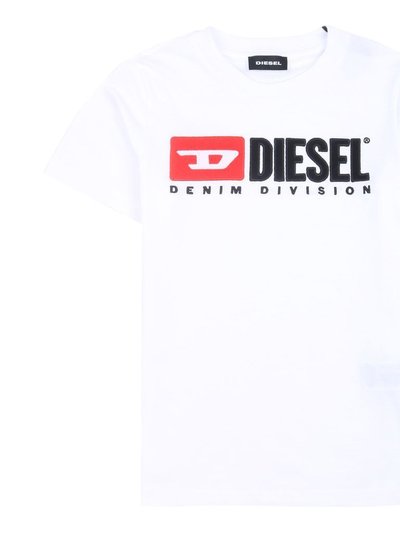 Diesel White Embroidered Logo T-Shirt product