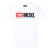 White Embroidered Logo T-Shirt - White