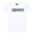 White Logo Print T-Shirt - White