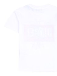 White Shatter Logo T-Shirt