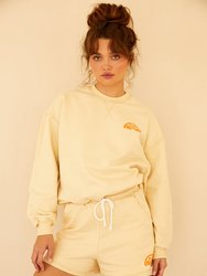 Fresh As A Daisy Crewneck Sweatshirts - Vanilla