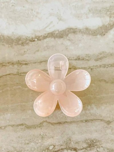 Dippin Daisy's Oopsy Daisy Hair Claw Clip - Clear Lit Pink product