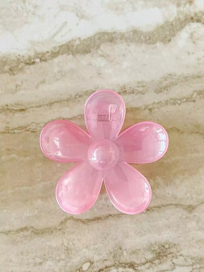 Dippin Daisy's Oopsy Daisy Hair Claw Clip - Clear Pink product