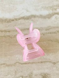 Oopsy Daisy Hair Claw Clip - Clear Pink