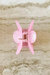 Oopsy Daisy Hair Claw Clip - Clear Pink