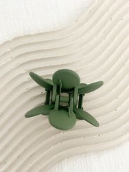 Oopsy Daisy Hair Claw Clip - Olive