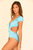 Santa Cruz One Piece - Carribean Blue