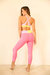 Starla Sports Bra - Checked Out (Pink/Yellow)