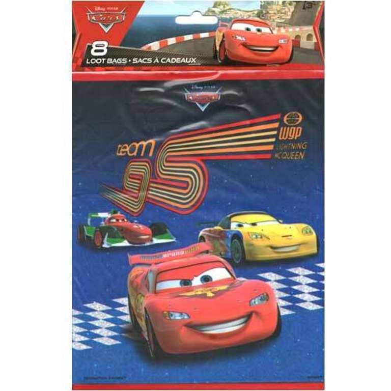 Disney Pixar Cars 2 Loot Bags 8 per pack]