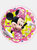 Glory Day Paper Minnie Mouse Disposable Plates - Pack of 8 - Pink/Green