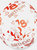 Latex Minnie Mouse 18th Balloons - Pack Of 5 - White/Red