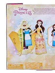 Princess Belle Doll And Wardrobe