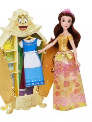 Princess Belle Doll And Wardrobe