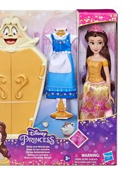 Princess Belle Doll And Wardrobe