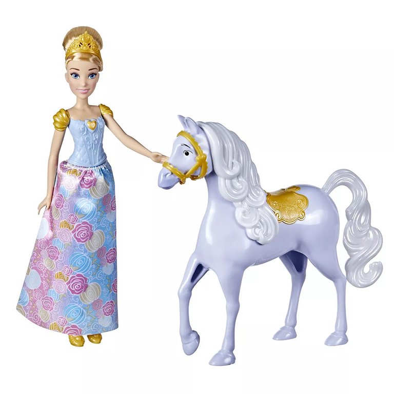 Princess Cinderella and Major Horse Dolls