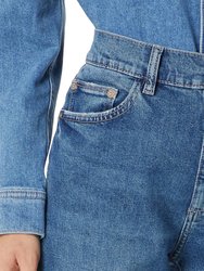 Bella Slim High Rise Distressed Jeans