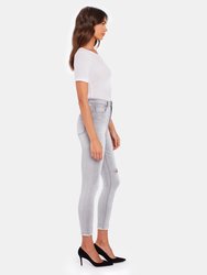 Chrissy Crop Ultra High Rise Skinny Jeans