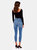 Chrissy Crop Ultra High Rise Skinny Jeans