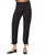 DL1961 Women Gwen Jogger: Cargo Side Pockets Black (Twill) Pants - Black