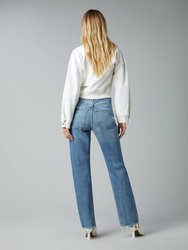 Emilie Straight Ultra High Rise Jeans