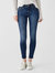 Florence Ankle Mid Rise Skinny Jeans In Write - Write