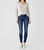 Florence Ankle Mid Rise Skinny Jeans In Write