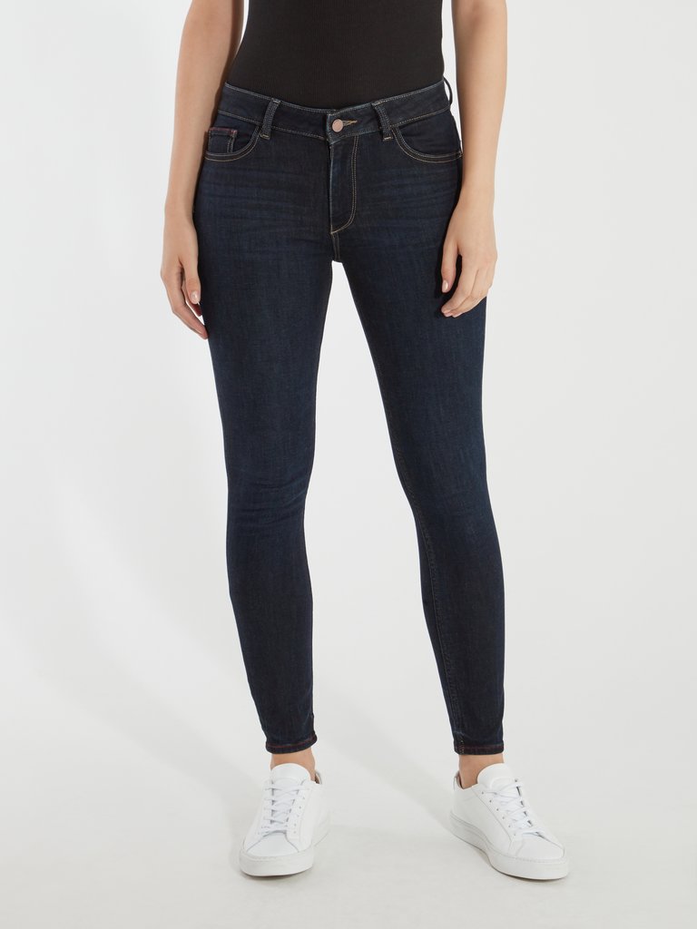 Florence Mid Rise Ankle Skinny Jeans