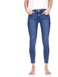 Florence Mid Rise Instasculpt Skinny Jeans - Blue Bell