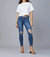 Florence Skinny Jean In Blue Nova Distressed - Blue Nova Distressed