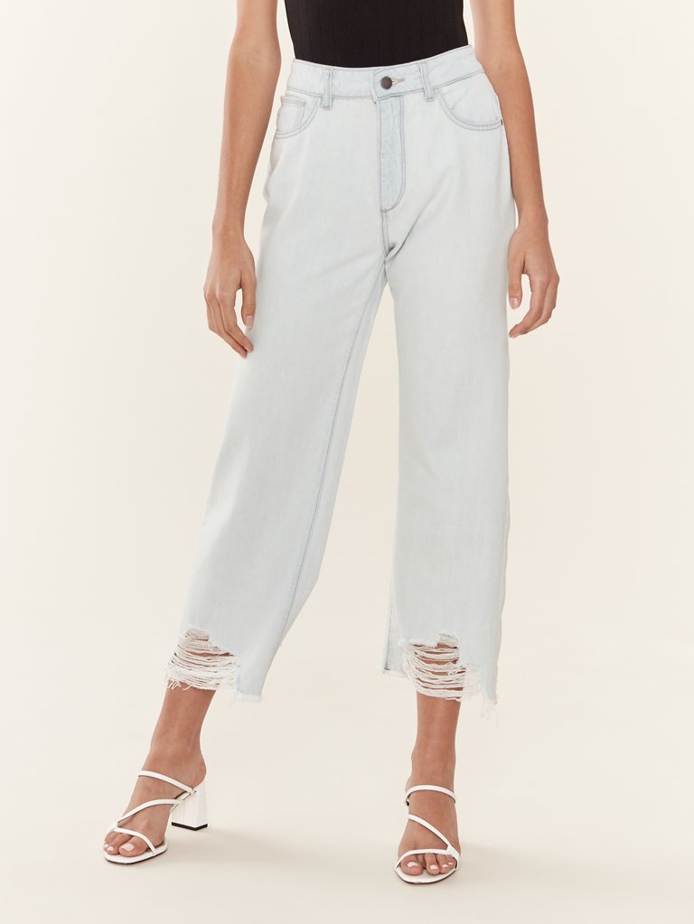 Hepburn High Rise Wide Leg Jeans