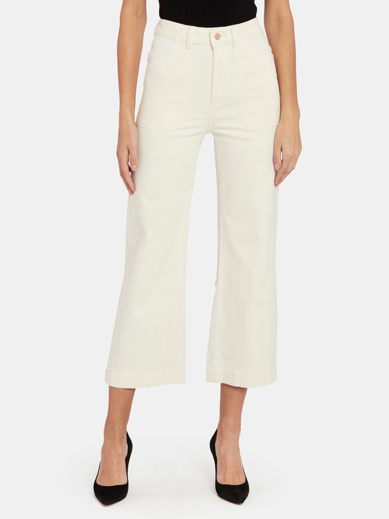 Hepburn High Rise Wide Leg Jeans