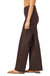 Hepburn High Waist Wide Leg Jean In Dark Mocha