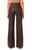 Hepburn High Waist Wide Leg Jean In Dark Mocha