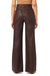 Hepburn High Waist Wide Leg Jean In Dark Mocha