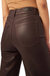 Hepburn High Waist Wide Leg Jean In Dark Mocha