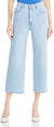 Hepburn Wide Leg High Rise Jeans - Baby Blue
