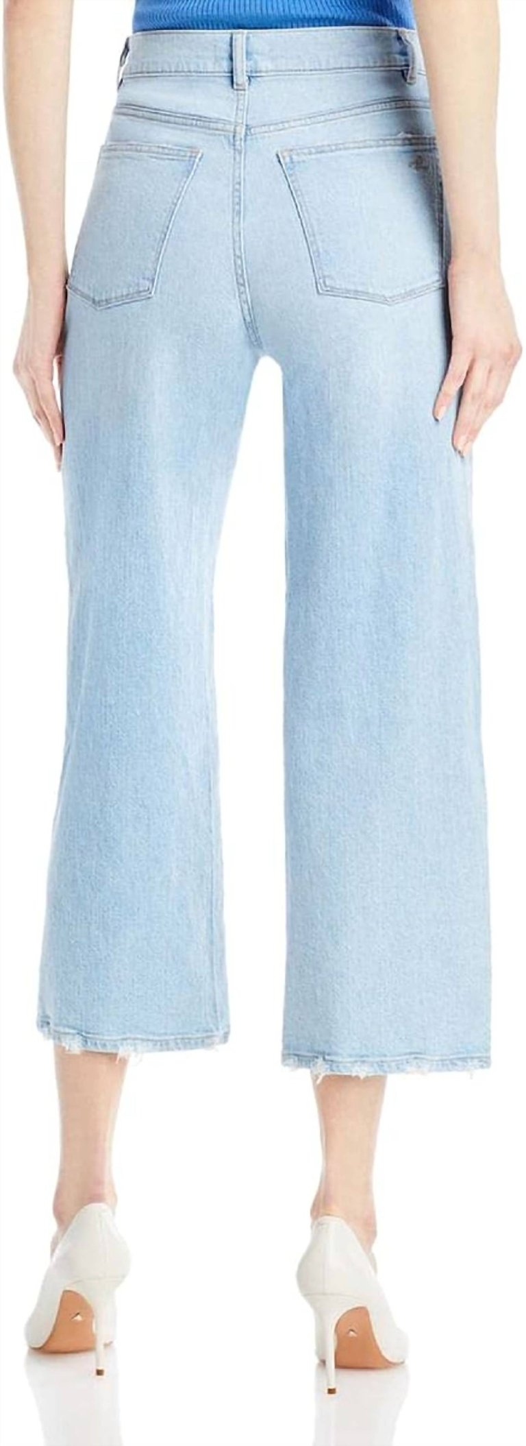 Hepburn Wide Leg High Rise Jeans