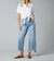 Hepburn Wide Leg High Rise Vintage Jean - Slate