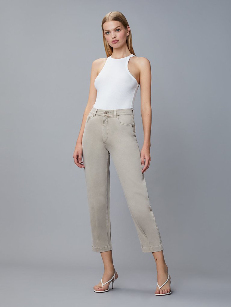 Hepburn Wide Leg High Rise Vintage Tapered - Lt. Moonstone Wash